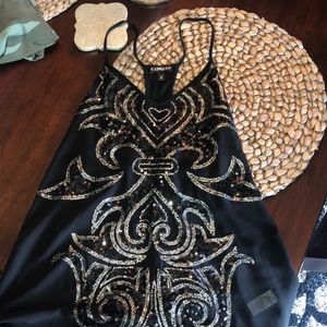 Women’s Express sequin tank xs NWOT